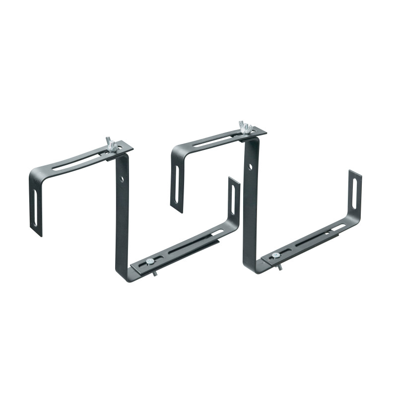 Brackets for balcony window boxes