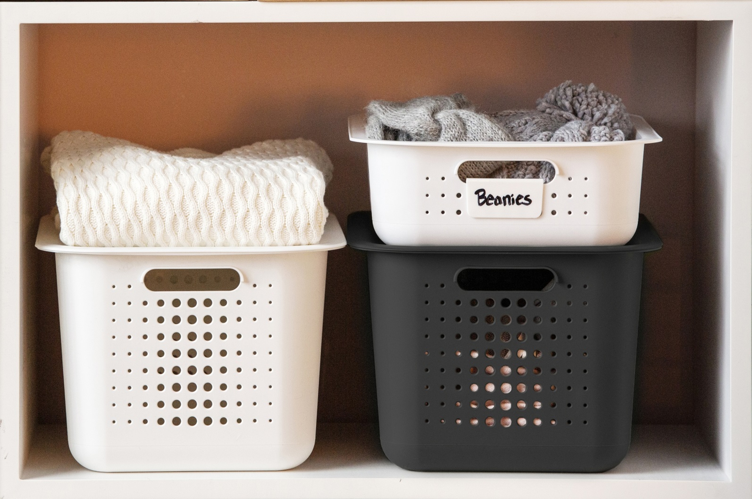 Storage baskets