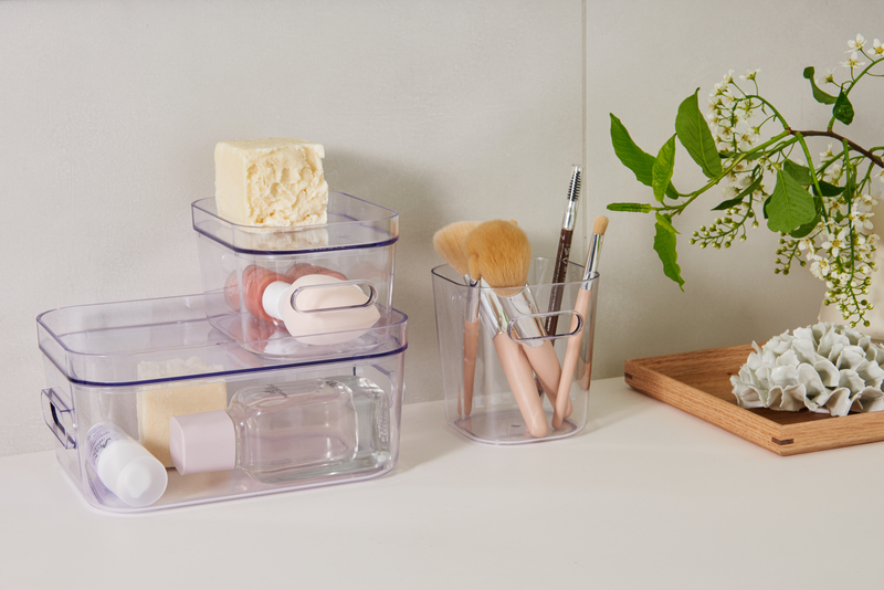 SmartStore Compact Box M - Contenitore Trasparente 5,3L Per Alimenti E Oggetti - Impilabile, Sicuro Per Cibo, Prodotto In Finlandia