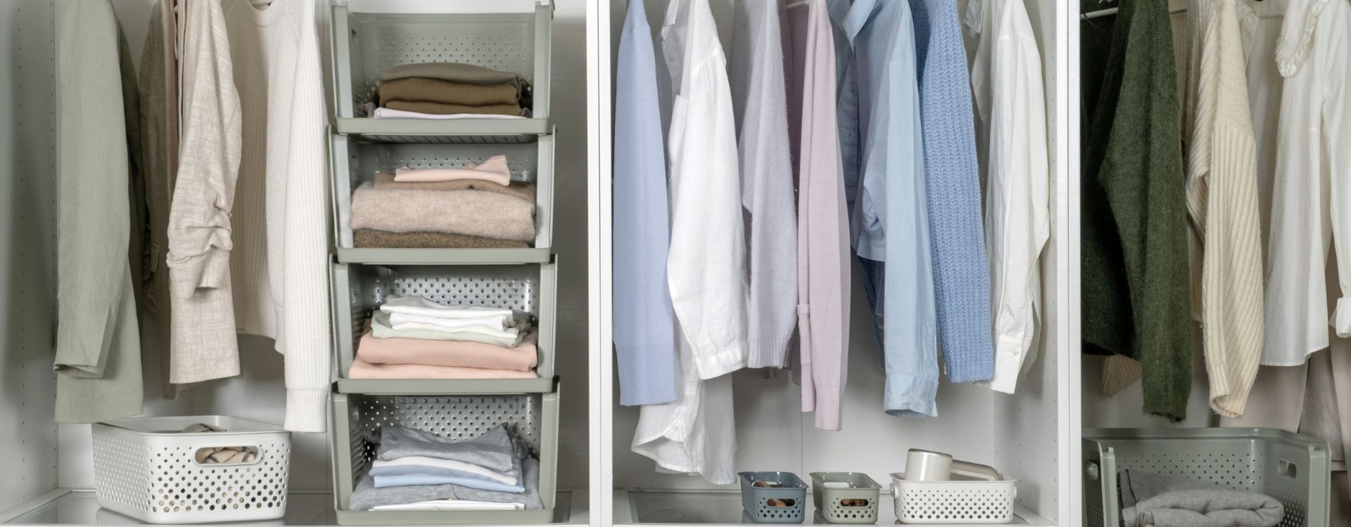 How to organise your walk-in closet