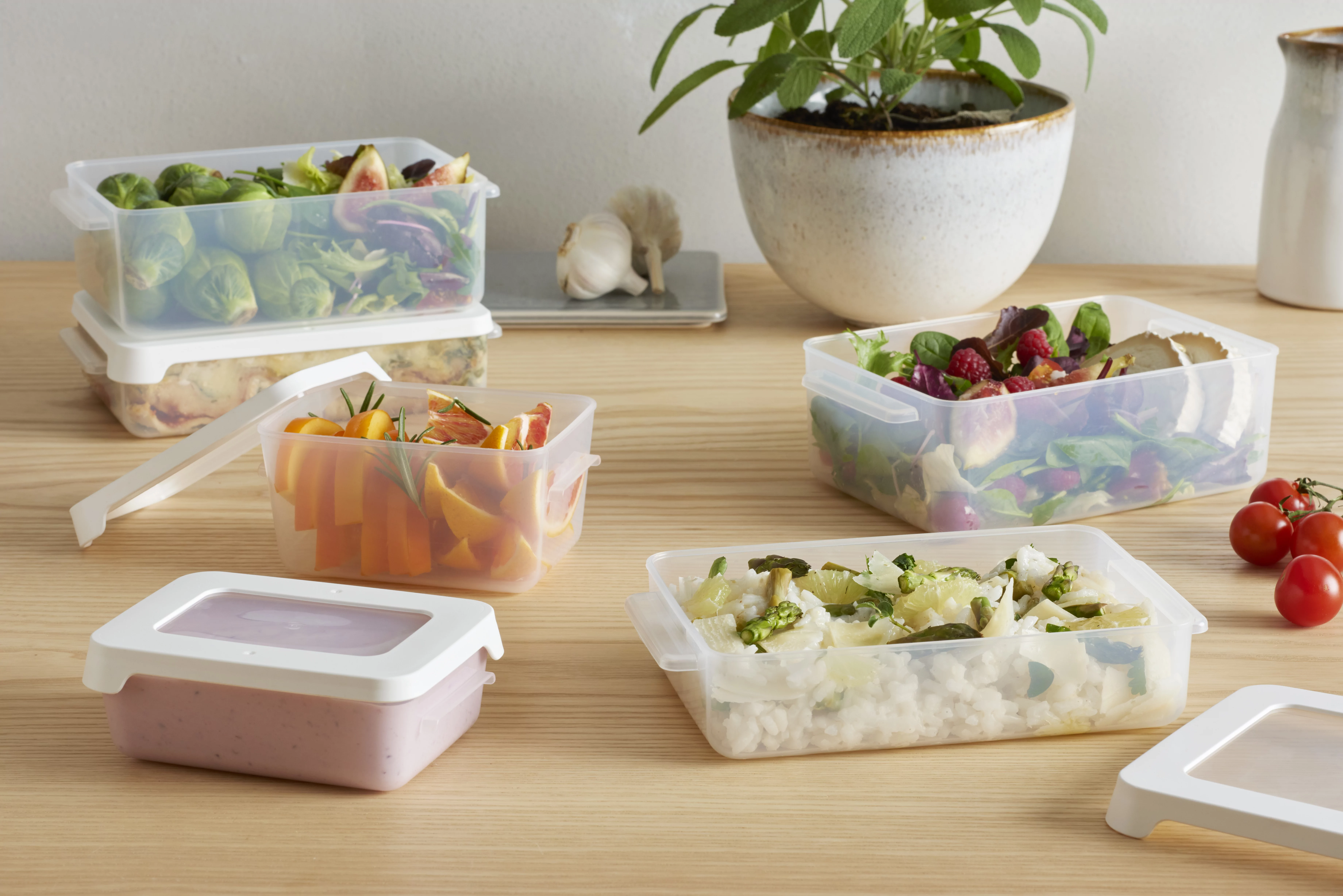 Food storage - fresh taste with a clean conscience